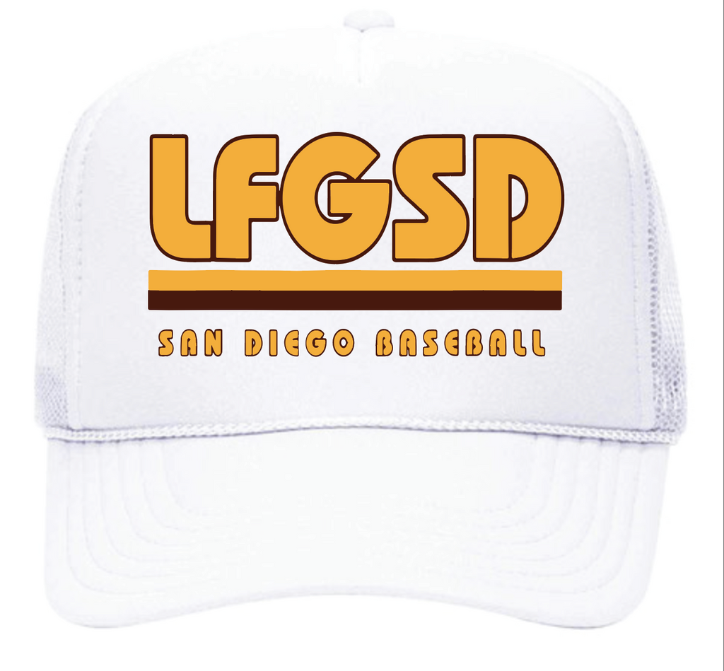 San Diego Padres Trucker Hat – CupItDesigns