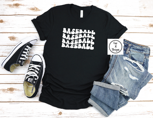 Baseball Stacked Tee