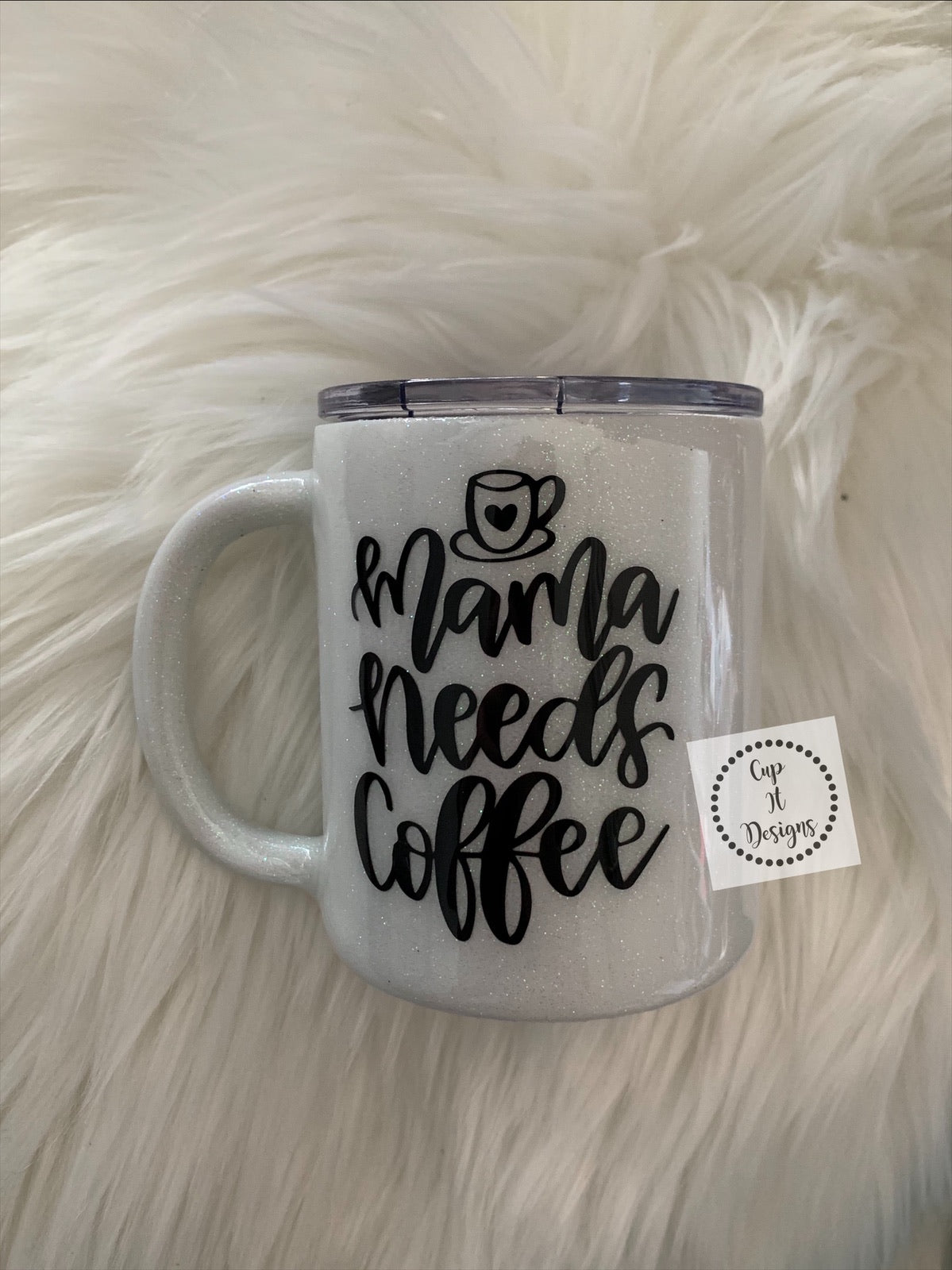 Mama Needs Coffee Epoxy Coffer Mug